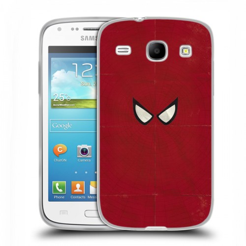 Дизайнерский силиконовый чехол для Samsung Galaxy Core Человек-паук