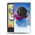 Дизайнерский пластиковый чехол для Nokia Lumia 1020 Холодное сердце