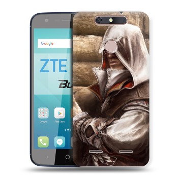 Дизайнерский силиконовый чехол для ZTE Blade V8 Lite Assassins Creed (на заказ)