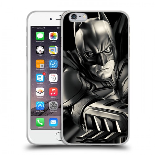 Дизайнерский силиконовый чехол для Iphone 6 Plus/6s Plus Batman игра