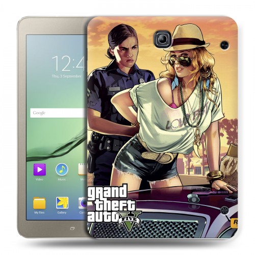 Дизайнерский силиконовый чехол для Samsung Galaxy Tab S2 8.0 GTA