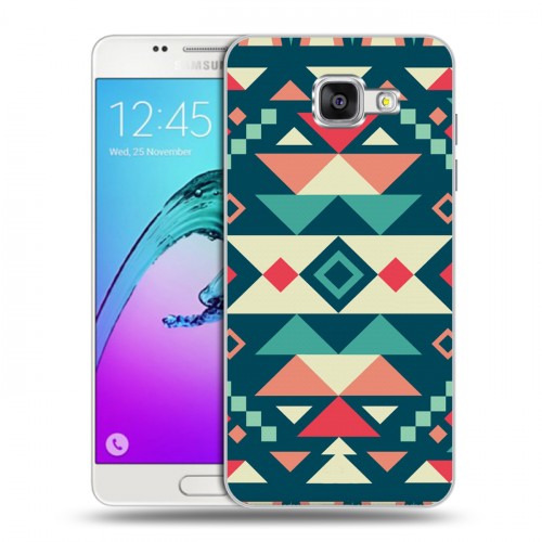 Дизайнерский силиконовый чехол для Samsung Galaxy A5 (2016) Племенная геометрия