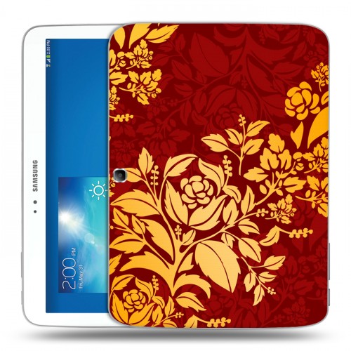Дизайнерский силиконовый чехол для Samsung Galaxy Tab 3 10.1 Современное барокко