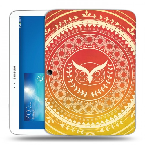 Дизайнерский силиконовый чехол для Samsung Galaxy Tab 3 10.1 Олимпийские мандалы
