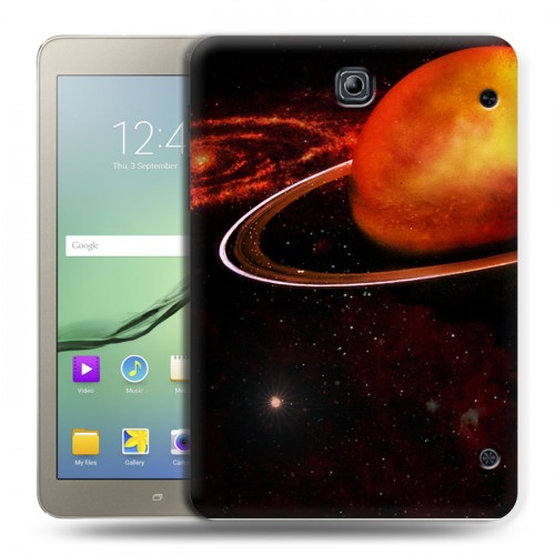 Дизайнерский силиконовый чехол для Samsung Galaxy Tab S2 8.0 Тайны космоса