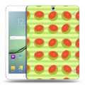 Дизайнерский силиконовый чехол для Samsung Galaxy Tab S2 9.7 Ломтики фруктов