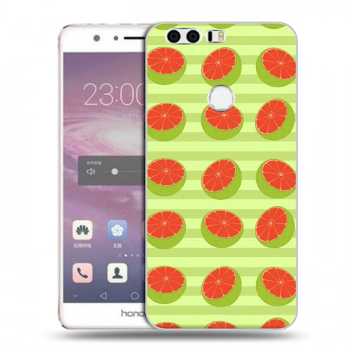 Дизайнерский пластиковый чехол для Huawei Honor 8 Ломтики фруктов