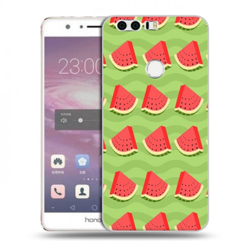Дизайнерский пластиковый чехол для Huawei Honor 8 Ломтики фруктов