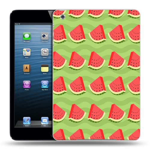 Дизайнерский силиконовый чехол для Ipad Mini Ломтики фруктов