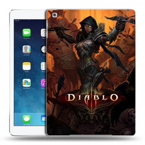 Дизайнерский силиконовый чехол для Ipad Air Diablo