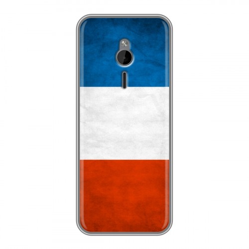 Дизайнерский силиконовый чехол для Nokia 230 Флаг Франции