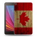 Дизайнерский силиконовый чехол для Huawei MediaPad T1 7.0 Флаг Канады