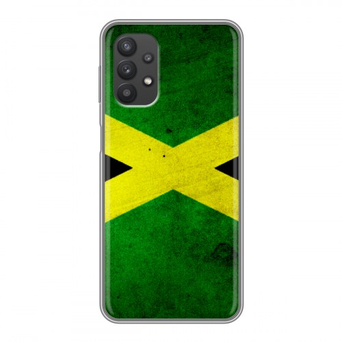 Дизайнерский силиконовый чехол для Samsung Galaxy A32 Флаг Ямайки