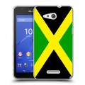 Дизайнерский пластиковый чехол для Sony Xperia E4g Флаг Ямайки