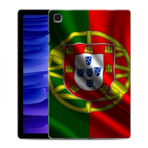 Дизайнерский силиконовый чехол для Samsung Galaxy Tab A7 10.4 (2020) Флаг Португалии