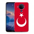 Дизайнерский силиконовый чехол для Nokia 5.4 Флаг Турции