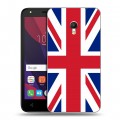 Дизайнерский пластиковый чехол для Alcatel Pixi 4 (5) 5010D Флаг Британии