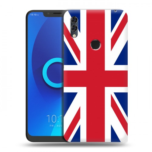 Дизайнерский силиконовый чехол для Alcatel 5V Флаг Британии