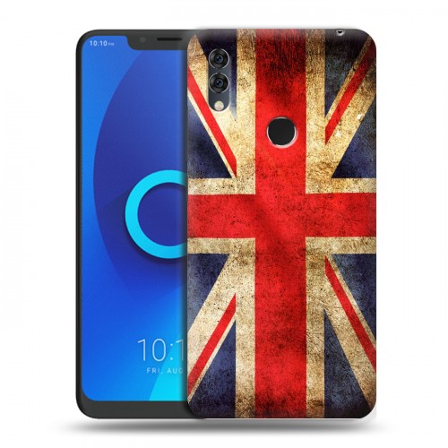 Дизайнерский силиконовый чехол для Alcatel 5V Флаг Британии