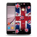 Дизайнерский силиконовый с усиленными углами чехол для Huawei Nova Флаг Британии