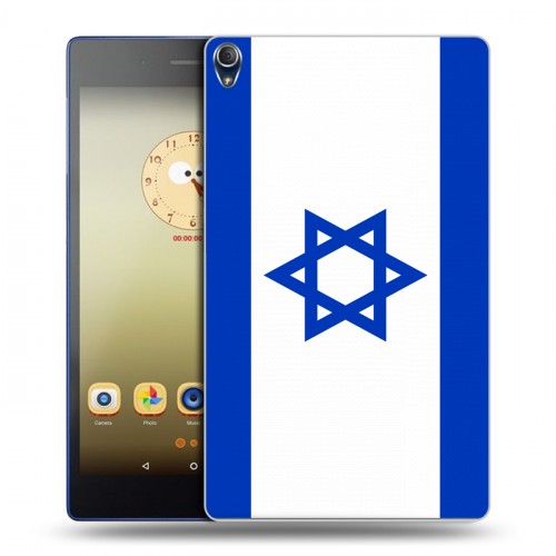 Дизайнерский силиконовый чехол для Lenovo Tab 3 8 Plus Флаг Израиля