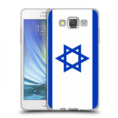 Дизайнерский пластиковый чехол для Samsung Galaxy A5 Флаг Израиля