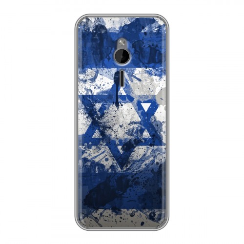 Дизайнерский силиконовый чехол для Nokia 230 Флаг Израиля