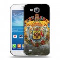 Дизайнерский пластиковый чехол для Samsung Galaxy Premier Российский флаг