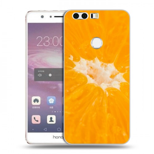 Дизайнерский пластиковый чехол для Huawei Honor 8 Апельсины
