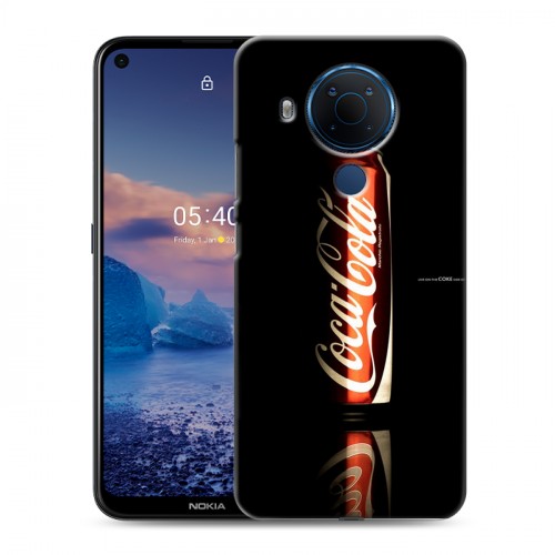 Дизайнерский силиконовый чехол для Nokia 5.4 Coca-cola