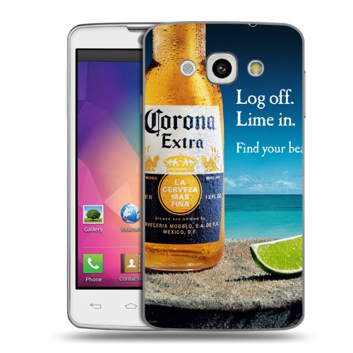 Дизайнерский пластиковый чехол для LG L60 Corona