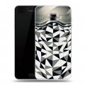 Дизайнерский пластиковый чехол для Samsung Galaxy C5 Маски Black White