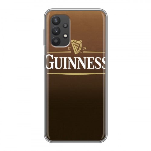 Дизайнерский силиконовый чехол для Samsung Galaxy A32 Guinness