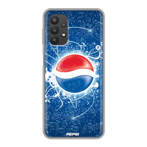 Дизайнерский силиконовый чехол для Samsung Galaxy A32 Pepsi