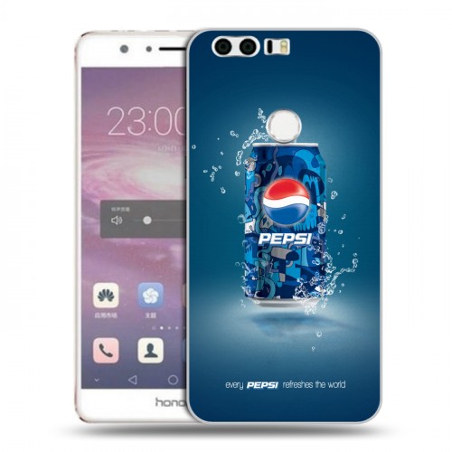 Дизайнерский пластиковый чехол для Huawei Honor 8 Pepsi
