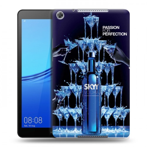 Дизайнерский силиконовый чехол для Huawei MediaPad M5 lite 8 Skyy Vodka
