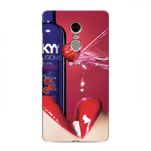 Дизайнерский пластиковый чехол для Xiaomi RedMi Note 4 Skyy Vodka