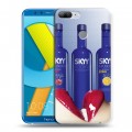 Дизайнерский пластиковый чехол для Huawei Honor 9 Lite Skyy Vodka