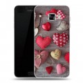 Дизайнерский пластиковый чехол для Samsung Galaxy C5 День Святого Валентина