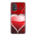Дизайнерский силиконовый чехол для Samsung Galaxy A32 День Святого Валентина