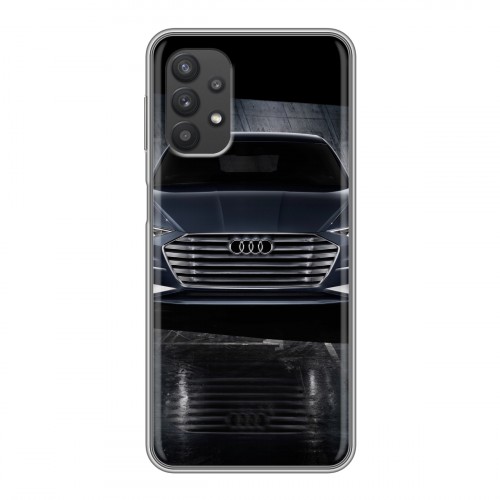 Дизайнерский силиконовый чехол для Samsung Galaxy A32 Audi