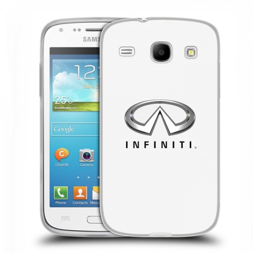 Дизайнерский силиконовый чехол для Samsung Galaxy Core Infiniti