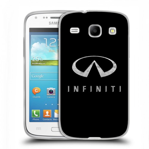 Дизайнерский пластиковый чехол для Samsung Galaxy Core Infiniti