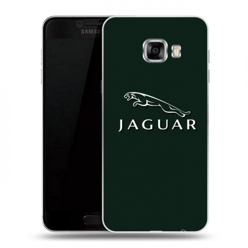 Дизайнерский пластиковый чехол для Samsung Galaxy C5 Jaguar