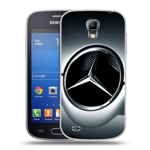 Дизайнерский пластиковый чехол для Samsung Galaxy S4 Active Mercedes