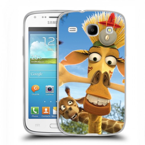 Дизайнерский пластиковый чехол для Samsung Galaxy Core Мадагаскар