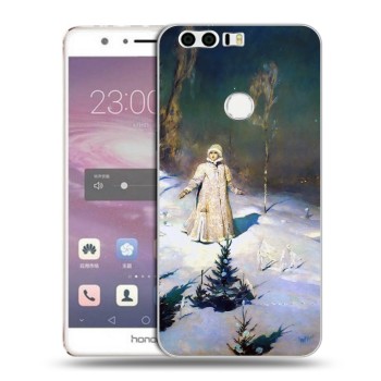 Дизайнерский силиконовый чехол для Huawei Honor 8 (на заказ)