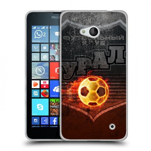 Дизайнерский пластиковый чехол для Microsoft Lumia 640 Урал