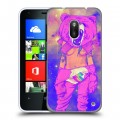 Дизайнерский пластиковый чехол для Nokia Lumia 620 Креатив дизайн