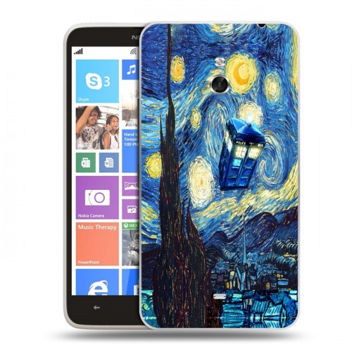 Дизайнерский пластиковый чехол для Nokia Lumia 1320 Креатив дизайн